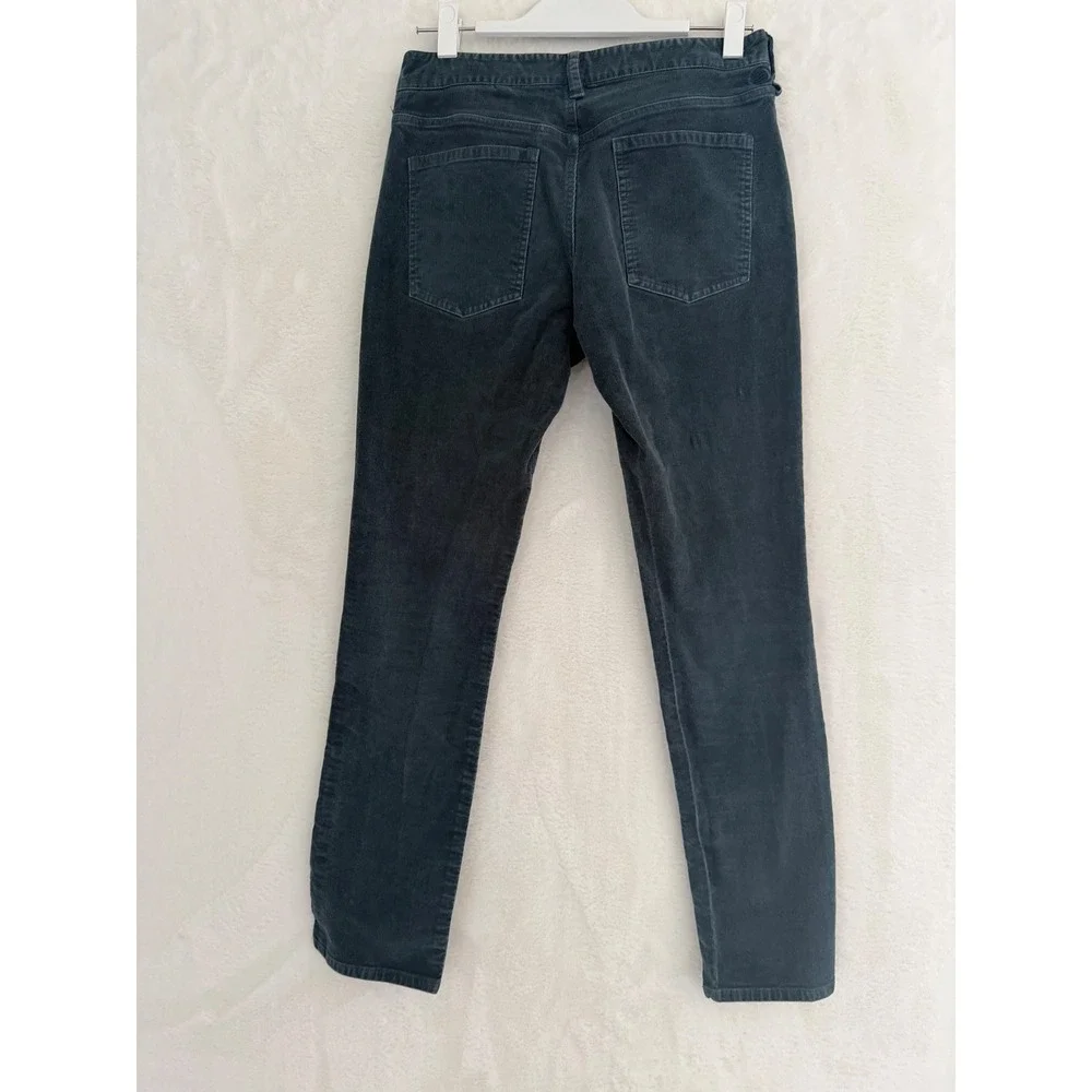 United By Blue Mens Corduroy Pants‎ Size 30 Slate Blue Fine Wale 5-Pocket Slim